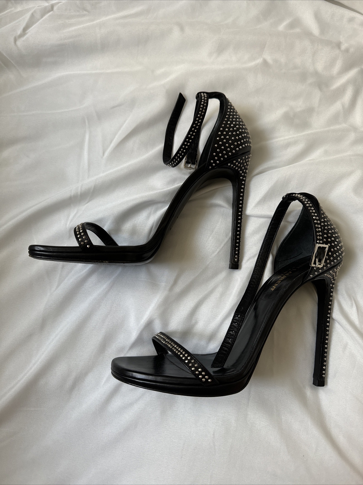 Sandali Yves Saint Laurent Abbellimenti Cristallo US 8 Euro 39