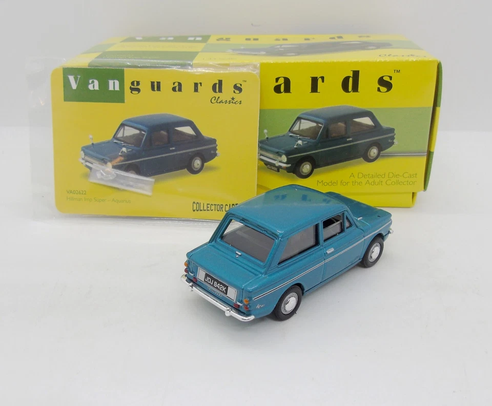 GC4006 VANGUARDS / HILLMAN IMP SUPER AQUARIUS BLEU 1/43 - Photo 2/4