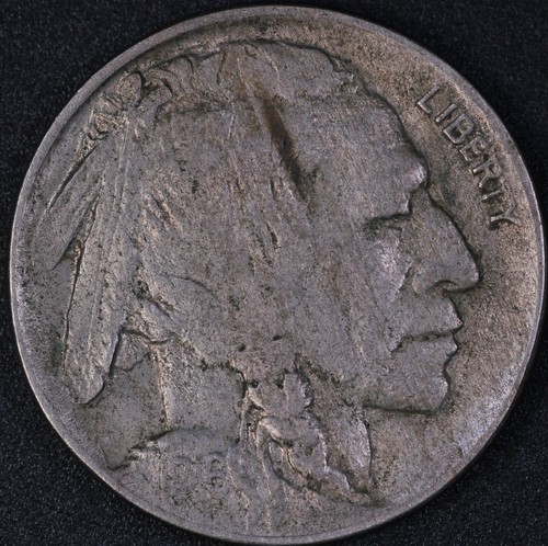 1916 D Indian Head 5c (Buffalo Nickel) VF (#E) - Picture 3 of 8