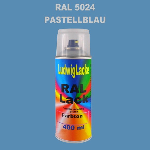 TRISTARcolor RAL 5024 Pastellblau – Mattlack In Der 400 Ml Spraydose, Schnelltrocknend & Deckend