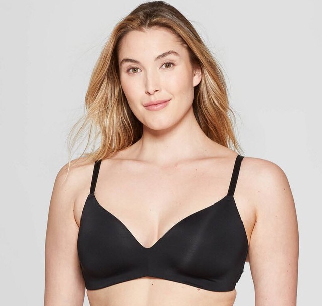 Auden The Bliss Wire Bra Size 38b Lightly Lined Black Convertible Racerback  for sale online | eBay