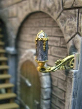 4 pc. Hanging Lantern Set Thomarillion Unpainted Pewter Dwarven Forge D&D 