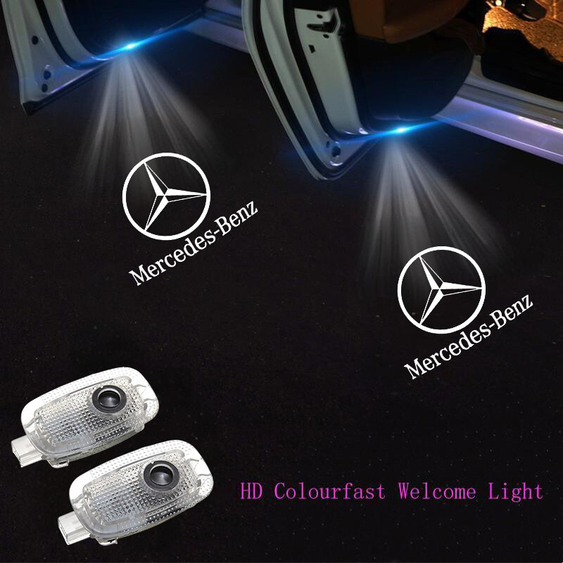 LED HD Door Courtesy Puddle Light Kit For Mercedes-Benz S Class 2008-2013