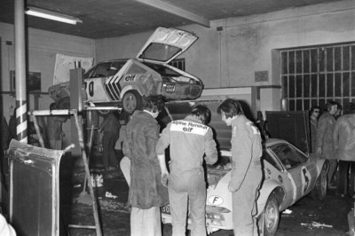 Renault 17 and Alpine A310 1975 Monte Carlo Rally Motor Racing 4x6 Photo