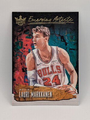 2018 Panini Court Kings Emerging Artists Lauri Markkanen #23 Chicago Bulls