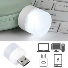 USB Night Light LED Eye Protection Table Lamp 5V 1W NEW White Light Mobile Power