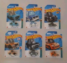 Hot Wheels Tooned Lot Of Six Nissan Skyline Fast Furious Supra Regular TH
