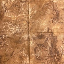 Brown fabric with marble swirls of color to quilt or sew 1.75 yards 100 cotton