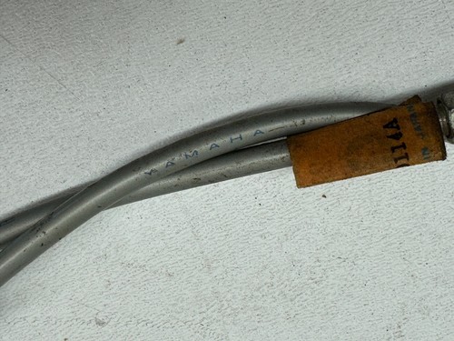 NOS 68-70 YAMAHA DT1 ENDURO 250 GRAY THROTTLE CABLE 1 214-26311-00 OEM - Picture 4 of 5