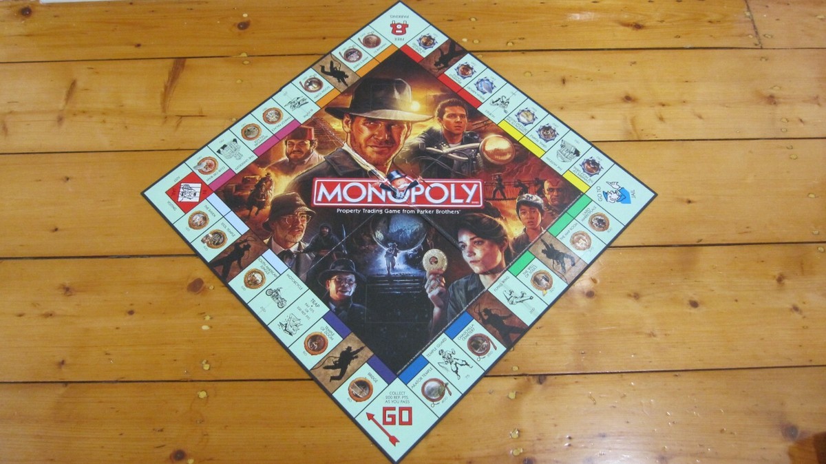 Indiana Jones Monopoly Limited Edition | eBay