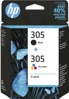 Original HP 305 Tinte Patronen Multipack Set Druckerpatronen DeskJet