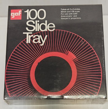 GAF 100 Slide Tray - Sawyer's 2x2 Slides,35mm and 126 sizes NEW 6090-059