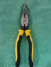 Klein Tools J203-8N JOURNEYMAN GRIP 8inch Long Nosed Pliers