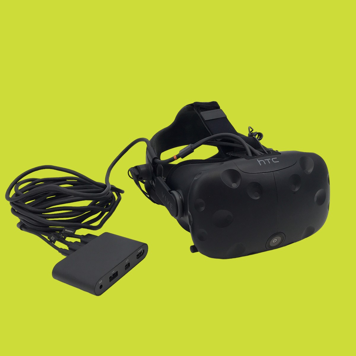 HTC Vive VR Virtual Reality Headset w/ Audio Headband Black #U9487 - Main Image