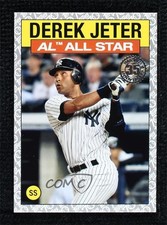 2021 Topps 1986 All-Star Baseball Platinum Anniversary 46/70 Derek Jeter HOF 0q5