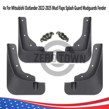 4PCS Mud Flaps Splash Guard For 2022-2025 Mitsubishi Outlander Mudguards Fender