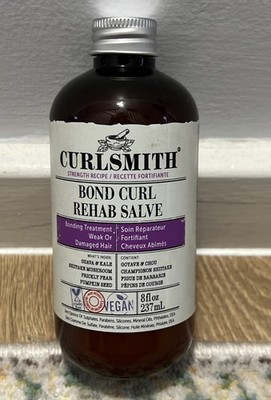 Curlsmith Bond Curl Reha Salbe, Bonding Behandlung für schwaches geschädigtes Haar | 237ml