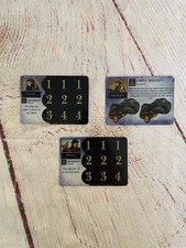 WizKids CSG Pirates at Oceans Edge #98, 127, 133 Shipwright, Helmsman, Firepot