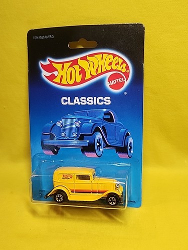 Ford Delivery Classics Series 1988/1997 Hot Wheels '32 amarillo nuevo en paquete 🔥A6 - Imagen 2 de 10