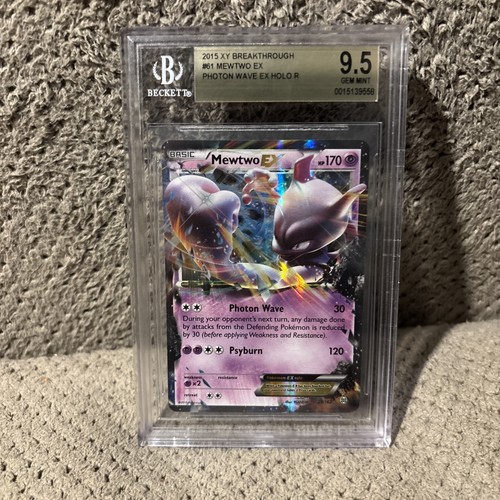 Mewtwo-EX graded BGS 9.5 for sale on eBay