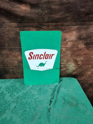 Vintage Sinclair Dinosaur Gasoline Advertising Metal Sign