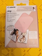 NEW Canon 5452C017 IVY CLIQ2 Mini Portable 2x3" Photo Printer Blush Pink