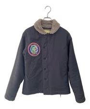 BUZZ RICKSON'S                    Deck Jacket black BR12030