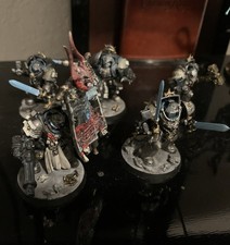 Games Workshop Warhammer 40K Grey Knights Brotherhood Terminator Squad Miniature