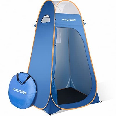 Standalone Privacy Pop Up Shower, Portable Potty, Natural Access, Outdoor, 40501