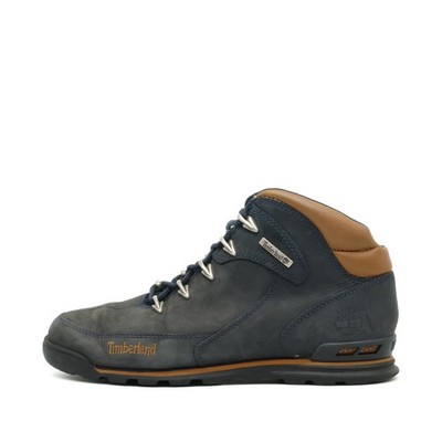 Timberland Herren 6165R Stiefel Blau Braun Leder Outdoor Wanderschuhe EU 42