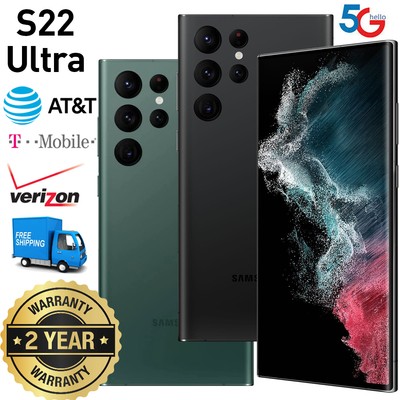 NEW SEALED SAMSUNG GALAXY S22 ULTRA 5G UNLOCKED 2 YEAR WARRANTY FAST SHIPPING