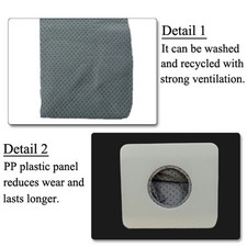 New Dust Collector Filter Bags 1-5Pcs For Sanyo SC-S280 SC-Y120 Vacuum Cleaner ✨