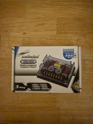 Audiopipe CRX-303 3-Way Passive Crossover 300W Max Power 4 Ohm Car Audio