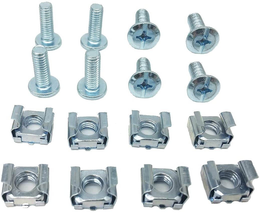 2 Pack 1U 19 Inch Cable Manager Horizontal Rack Mount 24 Slot Metal Finger Du thumbnail 4