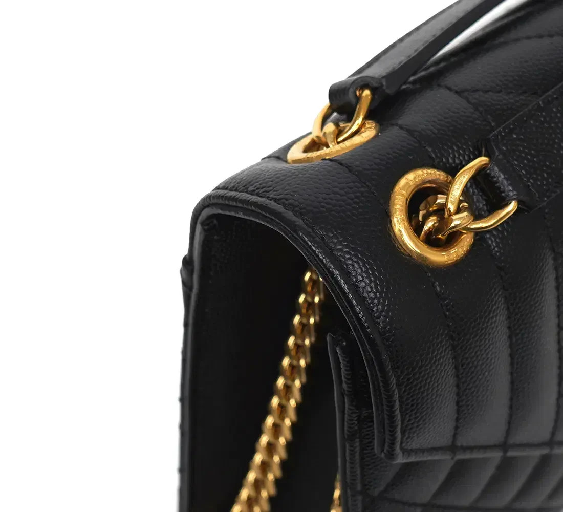 Saint Laurent Envelope Satchel Bag Medium 487206 Shoulder Bag thumbnail 6