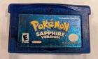 OEM GameBoy Advance GBA Pokémon Sapphire Version Cartridge Only TESTED