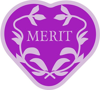 Purple Heart Merit Patch Set fits Harley Davidson