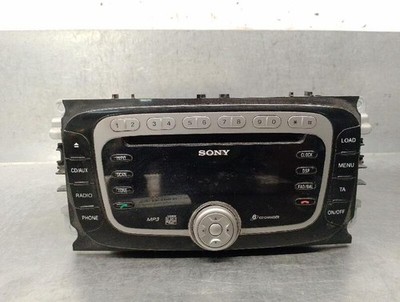 7S7T18C939DD audio system FORD MONDEO IV SEDAN BA7 2.0 TDCI 2007 6100693