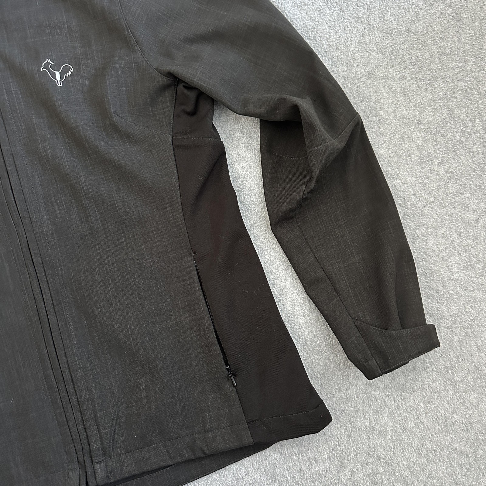 Rossignol Softshell Jacket Womens Large Black Ful… - image 5