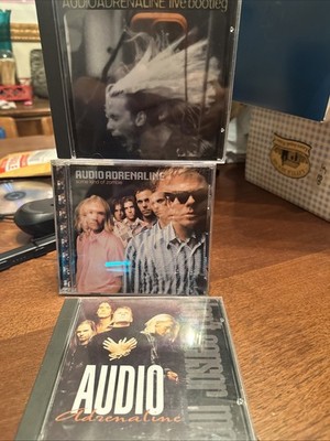 Audio Adrenaline 3 CD Lot Live Bootleg Some Kind of Zombie Don't Censor Me