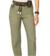 Figs Women's Reversible 2in1 Scrub Pants Sage Green / Bone Brand New Sold Out L