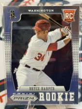 Bryce Harper - 2012 Panini Prizm #152 Washington National [RC] Rookie Card. rookie card picture