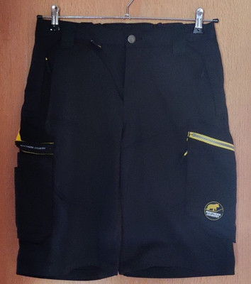 Arbeitsshort Ener, Northern Country, schwarz Gr 48 ,Cordura Gewebe