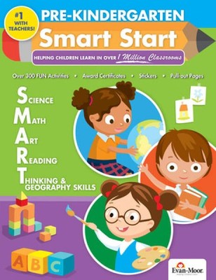 Smart Start, Grade PreK - Paperback By Evan Moor - ACCEPTABLE