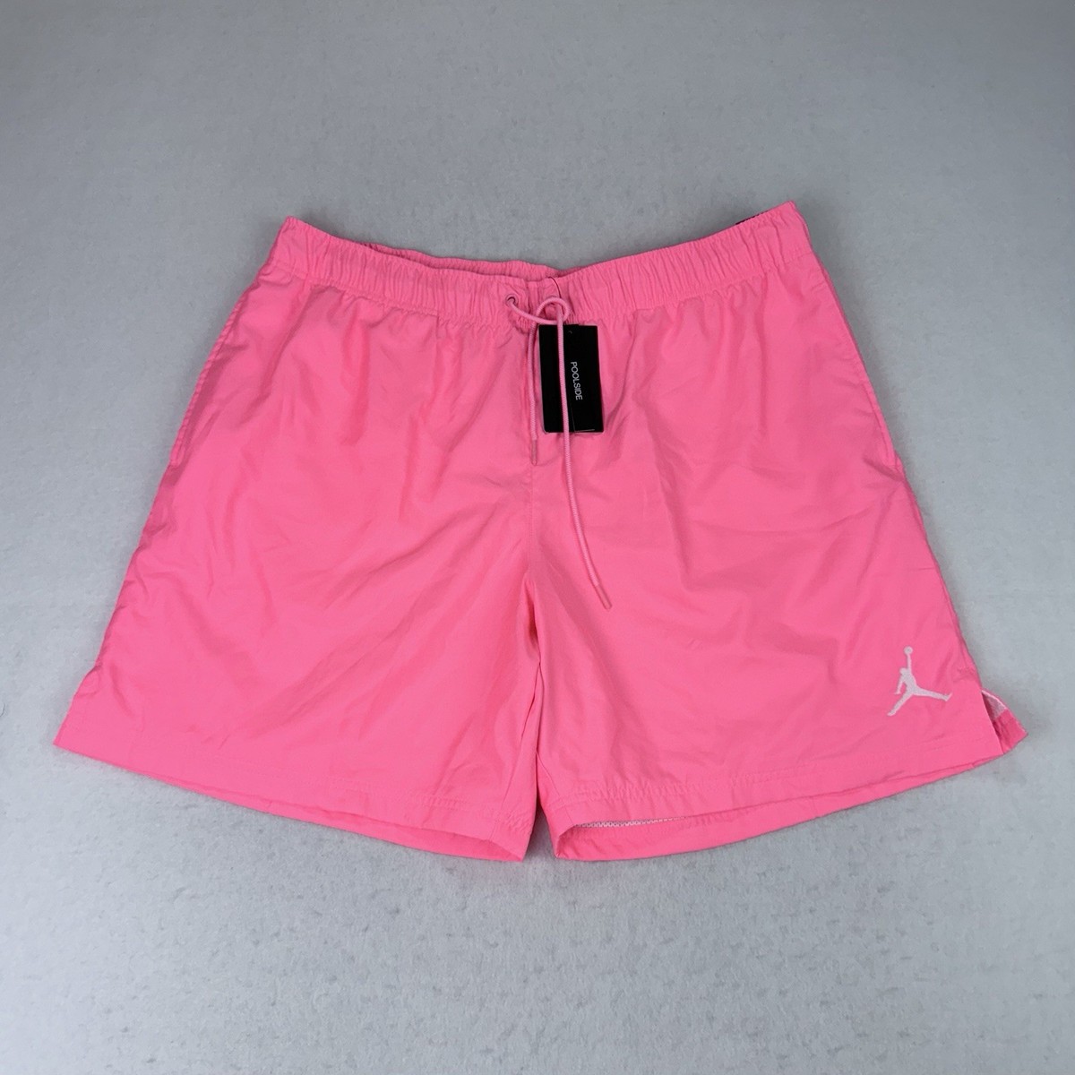 Nike Air Jordan Jumpman Poolside Shorts Men's 2XL Pink CZ4751-675
