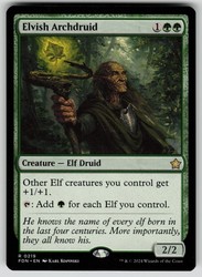 Elvish Archdruid - Foundations (FDN) #219 Rare