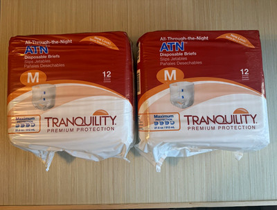Tranquility ATN All-Through-the-Night Incontinence Brief Medium (24 total)