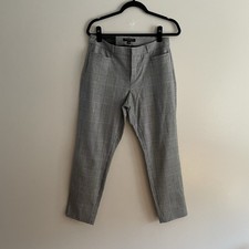 Banana Republic Women 6 Plaid Bi-Stretch High Rise Curvy Sloan Ankle Pants NWT