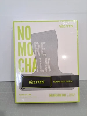 Velites No More Chalk Quad Ultra Gewichtheberhandschuhe Black Green (XL)