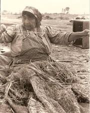 VIDEO OF FALLON PAIUTE WUZZIE GEORGE / TANNING HIDES / GATHERING PLANTS /